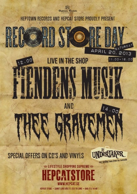 Record store day 2013