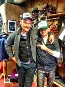 Two hard workin drivin men