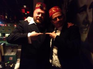 His fez is better than mine...