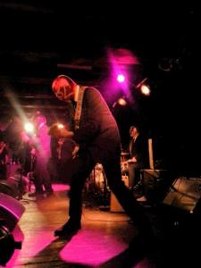 Greg Townson in action